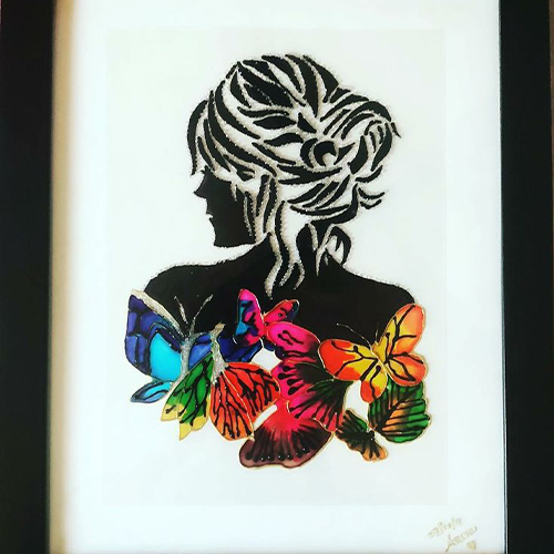 Glass painting